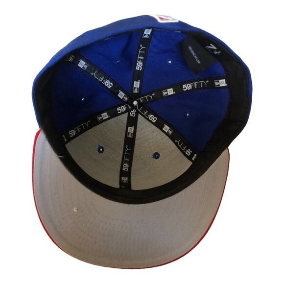 New Era NBA Mens 2-Tone 59FIFTY Show Your Loyalty Philadelphia 76ers Fitted Hat - Picture 8 of 12